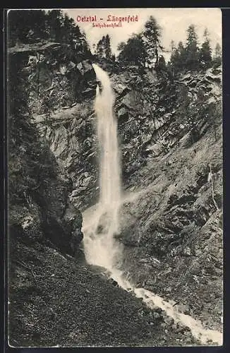 AK Längenfeld /Oetztal, Lehnbachfall
