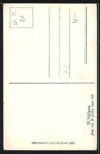 AK St. Wolfgang, Kirche, Altar