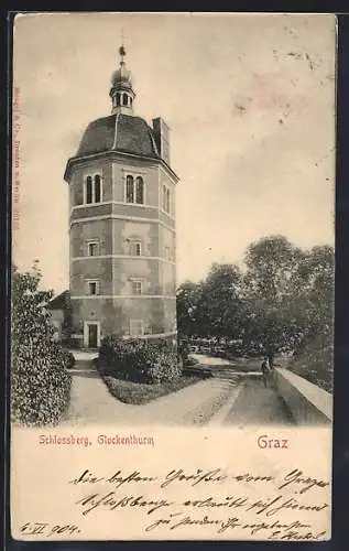AK Graz, Schlossberg, Glockenturm