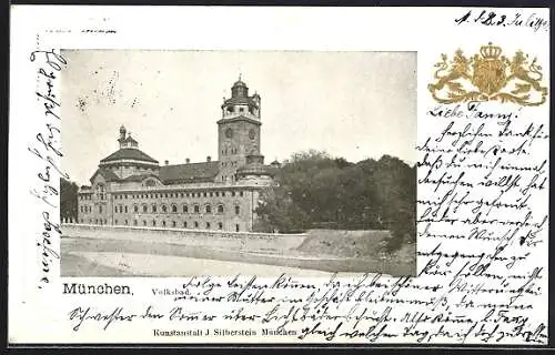 Künstler-AK München, Volksbad