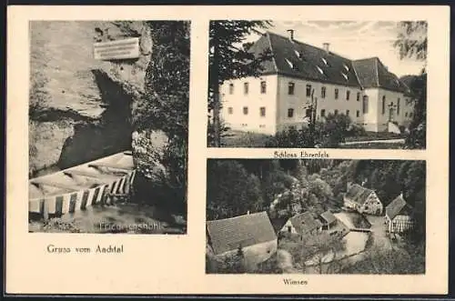 AK Wimsen / Aachtal, Friedrichshöhe, Schloss Ehrenfels