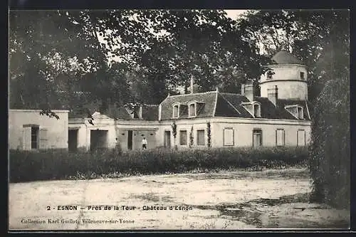 AK Esnon, Château d`Esnon et son parc verdoyant