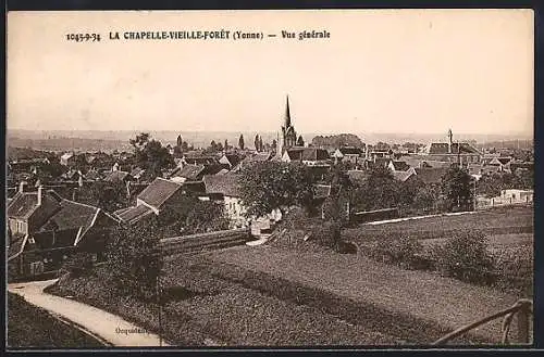 AK La Chapelle-Vieille-Forêt /Yonne, Vue générale