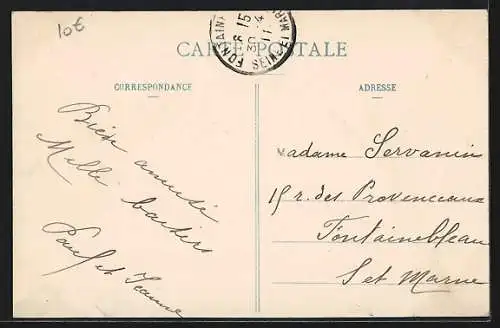 AK Etigny, Vue générale, prise de l`Yonne