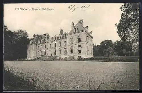 AK Percey, Le Château, Côté Ouest