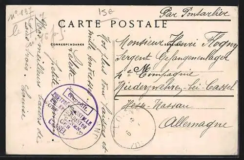 AK Percey, Le Château, Côté Ouest