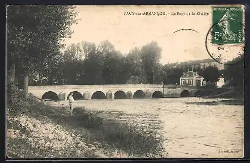 AK Pacy-sur-Armancon, Le Pont de la Rivière