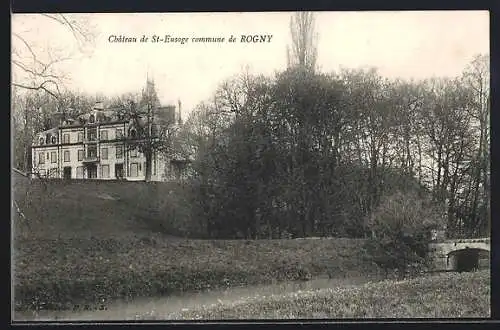 AK Rogny, Château de St-Eusoge et son parc boisé