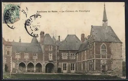 AK Fleurigny, Le Château de Fleurigny