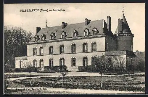 AK Villeblevin /Yonne, Le Château