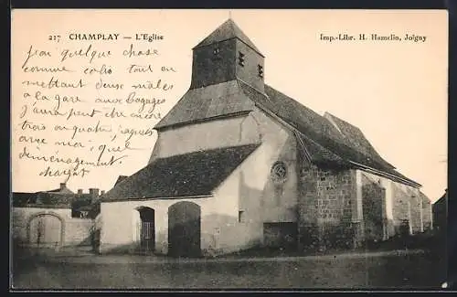 AK Champlay, L`Église