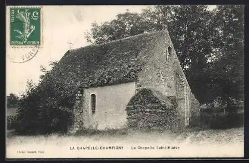 AK La Chapelle-Champigny, La Chapelle Saint-Blaise