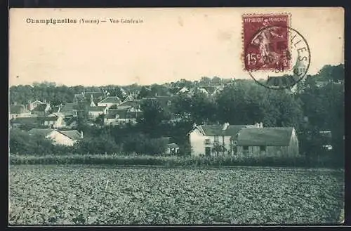 AK Champignelles /Yonne, Vue Générale