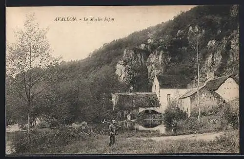 AK Avallon, Le Moulin Sapin