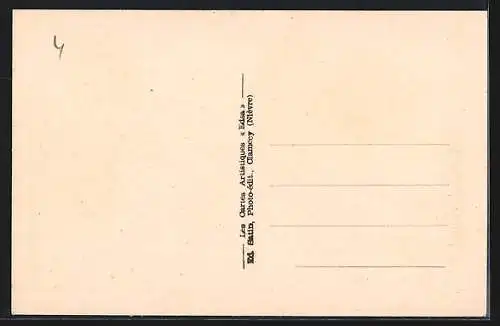 AK Asnieres /Yonne, Vue sur le haut du Pays