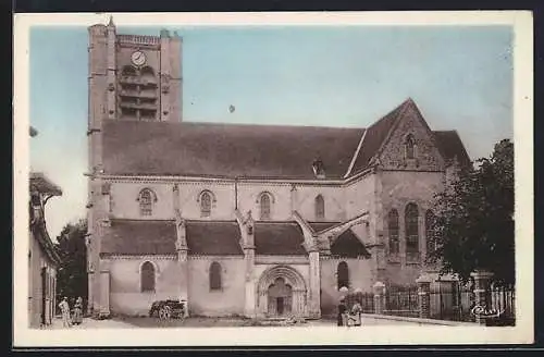 AK Appoigny /Yonne, L`Église