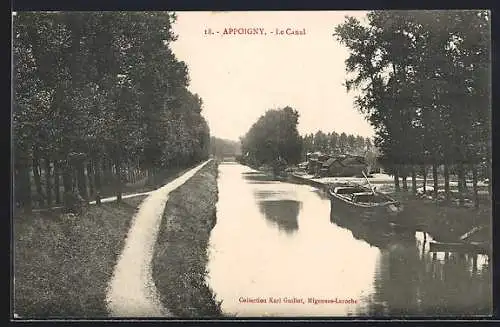 AK Appoigny, Le Canal et ses berges paisibles