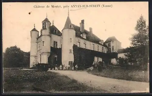 AK Annay-sur-Serein /Yonne, Château de Moutot dans l`Yonne