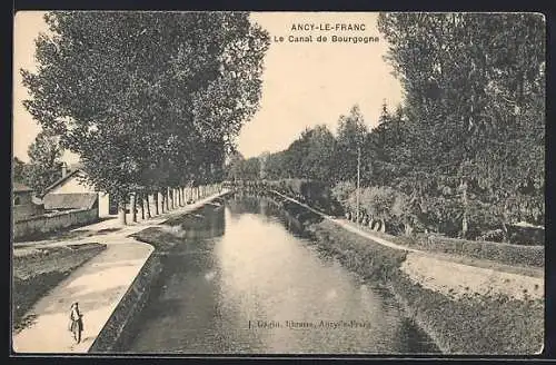 AK Ancy-le-Franc, Le Canal de Bourgogne