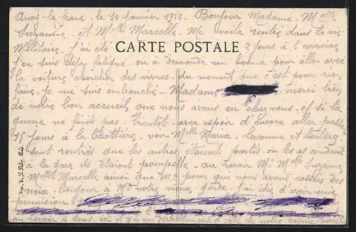 AK Ancy-le-Franc, Pont de l`Armancon sur la rivière entourée de verdure