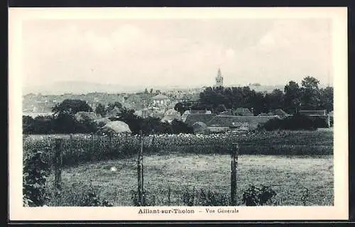 AK Aillant-sur-Tholon, Vue Générale