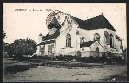 AK Sormery, Place de l`Église