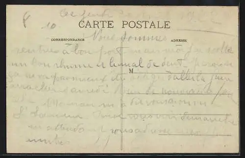 AK Rogny /Yonne, Vue générale n°1