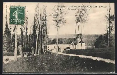AK Poilly-sur-Serein /Yonne, Le moulin de la liberté