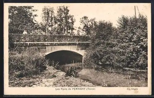 AK Perrigny /Yonne, Les Ponts de Perrigny