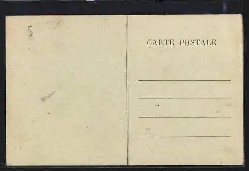 AK Perreux /Yonne, Château de Montigny, Le Parc