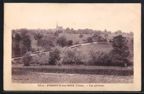 AK Perreux-les-Bois /Yonne, Vue générale