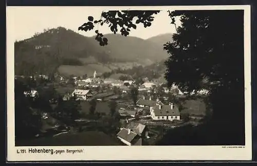 AK Hohenberg, Gesamtansicht gegen Bergerhöh
