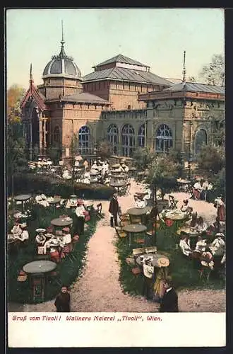 AK Wien, Restaurant Wallners Meierei Tivoli