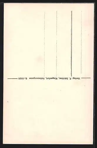 AK Villach, Blick in die Ankershofengasse