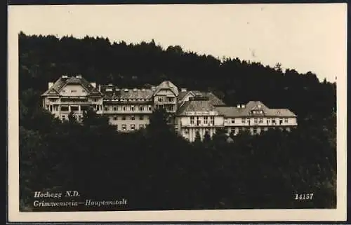 AK Grimmenstein /N.-Oe., Hochegg, Hauptanstalt