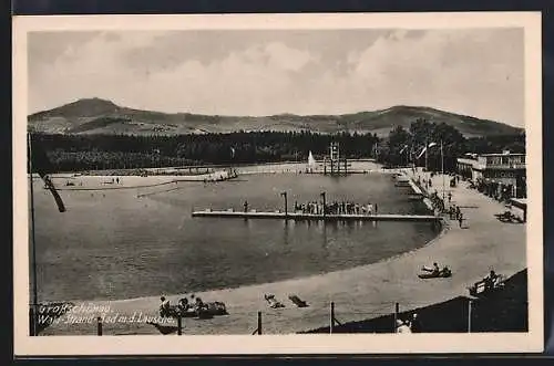 AK Grossschönau / Sachsen, Wald-Strand-Bad mit Lausche