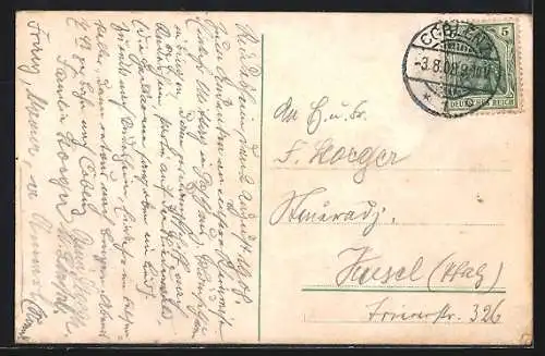 AK Bingen / Rhein, Burg Klopp