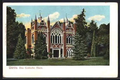 AK Wörlitz, Das Gotische Haus