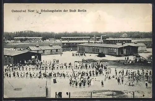 AK Ostseebad Nest, Erholungsheim der Stadt Berlin
