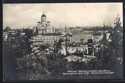 AK Helsinki, Tähtitornimäeltä katsottuna