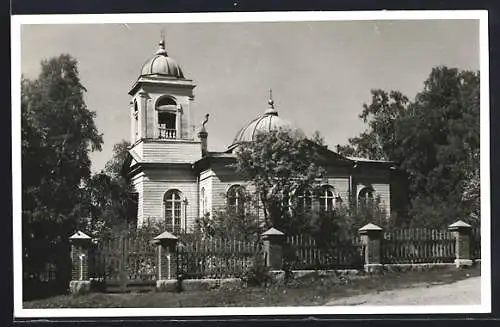 AK Savonlinna, Blick auf eine Kirche