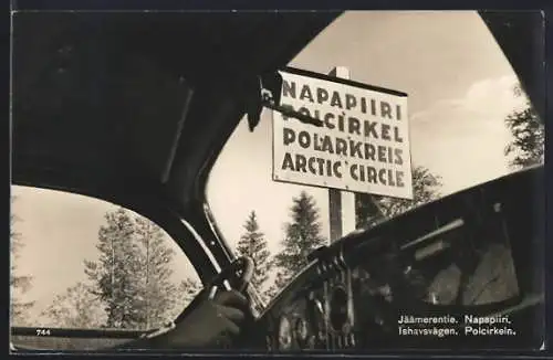 AK Jäämerentie, Napapiiri