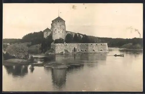AK Savonlinna, Wasserpartie am Schloss