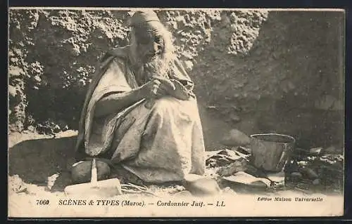 AK Cordonnier Juif, Jüdischer Mann