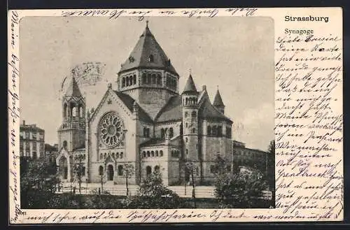 AK Strassburg, Synagoge