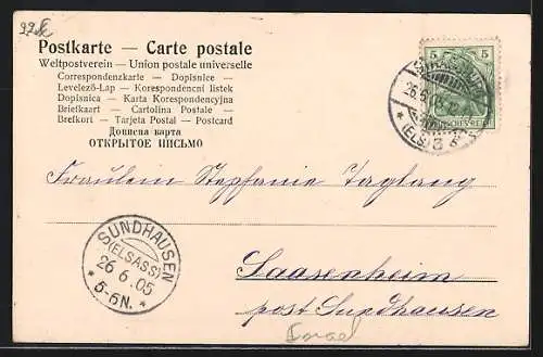 AK Strassburg, Synagoge