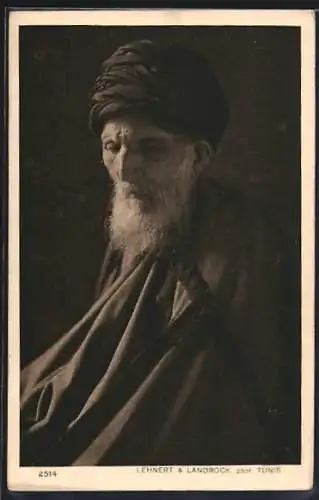 AK Vieux Rabbin, Types D`Orient, alter Rabbi