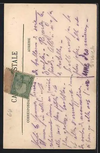 AK Scens et Types, Femme Juive en costume d`interieur, Jüdische Frau in einfacher Kleidung