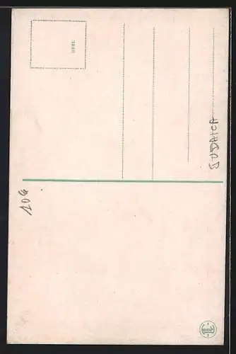 AK Le vieux rabbin, Rabbiner in Tracht