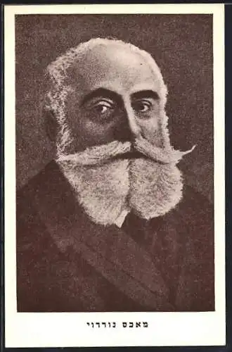 AK Jüdischer Politiker Max Nordi mit Vollbart